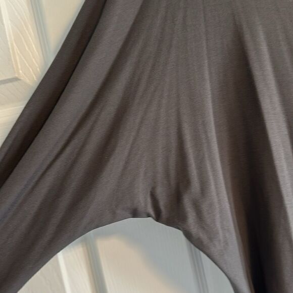 Vince Women’s Slate Long Sleeve Long Top - Picture 3 of 9